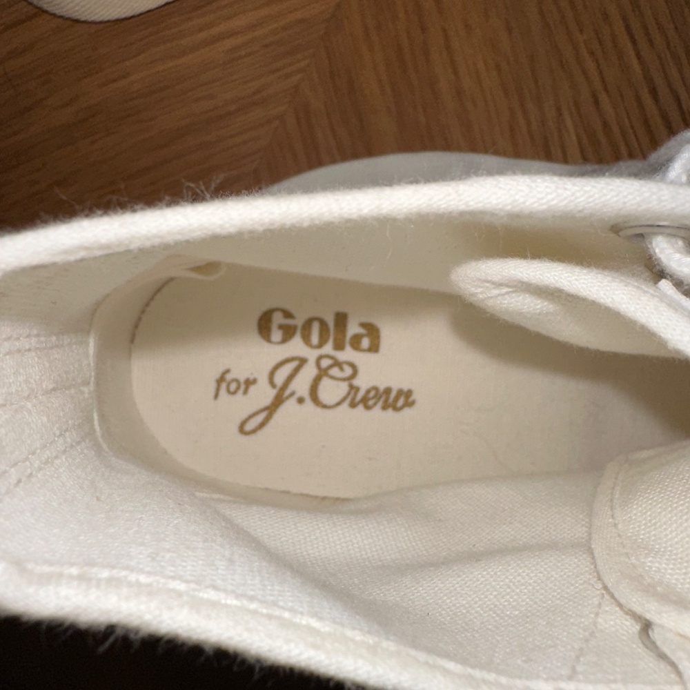 NWOT J. Crew x Gola for J. Crew Coaster High Top Sneakers Liberty floral - Picture 7 of 10